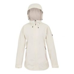 Kurtka Wodoodporna Damska Okara. Brązowe kurtki damskie Regatta, m, bez wzorów, z materiału, z kapturem. Za 590.99 zł.