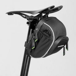 Sakwa, torba rowerowa pod siodełko i na kierownicę Rockbros H7-1BK. Czarne torebki klasyczne damskie ROCKBROS, bez wzorów, z materiału, bez dodatków. Za 69.99 zł.