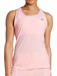 Adidas Top "Adizero" w kolorze jasnoróżowym do biegania rozmiar: S. Różowe topy sportowe damskie Adidas, s, bez wzorów, bez ramiączek. Za 105.63 zł.