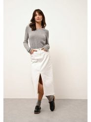 Just Cashmere Kaszmirowy sweter "Joyce" w kolorze szarym rozmiar: M. Szare swetry klasyczne damskie Just Cashmere, m, z kaszmiru, bez kołnierzyka. Za 434.99 zł.