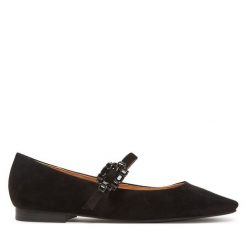 Baleriny Alma En Pena. Czarne baleriny damskie Alma En Pena, bez wzorów, bez obcasa. Za 389.99 zł.