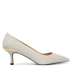 Czółenka LOVE MOSCHINO. Czółenka damskie Love Moschino, bez wzorów, bez obcasa. Za 906.99 zł.