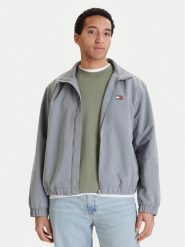 Tommy Jeans Kurtka przejściowa Essential DM0DM22720 Szary Regular Fit. Szare kurtki męskie Tommy Jeans, m, bez wzorów, z jeansu, bez kaptura. Za 529.99 zł.