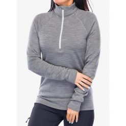 Bluza termoaktywna damska Houdini Desoli Thermal Half Zip. Szare bluzy bez kaptura damskie Houdini, m. Za 718.99 zł.