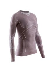Koszulka termoaktywna damska X-Bionic Energy Accumulator Light Shirt LS Lavender. Fioletowe bielizna termoaktywna damska X BIONIC, s, bez wzorów, z materiału. Za 430.00 zł.