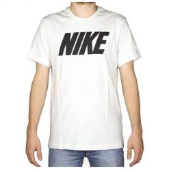Koszulka sportowa męska Nike DX1981100. Białe t-shirty sportowe męskie Nike, m, bez ramiączek. Za 178.00 zł.
