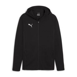 Bluza z kapturem i zamkiem błyskawicznym Puma TeamFinal. Czarne bluzy z kapturem męskie Puma, l. Za 317.95 zł.