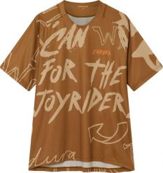 Maillot Endura SingleTrack Print. Brązowe szorty męskie ENDURA, bez wzorów, z materiału. Za 169.99 zł.