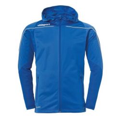 Kurtka z kapturem Uhlsport Stream 22. Białe kurtki męskie UHLSPORT, l, bez wzorów, z dresówki, sportowe, z kapturem. W wyprzedaży za 175.50 zł.