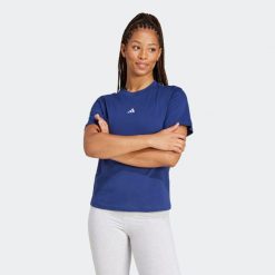 Koszulka damska ADIDAS Gym & Pilates. Szare bluzki damskie Adidas, s, bez wzorów, z bawełny, bez ramiączek. W wyprzedaży za 79.99 zł.