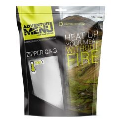 Zamykana torebka do bezpłomieniowego podgrzewania jedzenia ADVENTURE MENU. Czarne torebki klasyczne damskie ADVENTURE MENU, bez wzorów, bez dodatków. Za 12.99 zł.