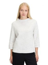 BETTY & CO Sweter w kolorze białym rozmiar: 46. Białe golfy damskie Betty & Co., bez wzorów, bez ramiączek. Za 154.95 zł.