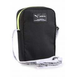 Torebka typu crossbody Borussia Dortmund PUMA Black. Czarne torebki klasyczne damskie Puma, bez wzorów, bez dodatków. Za 129.00 zł.
