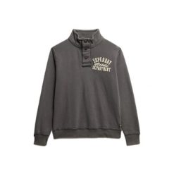 Bluza Superdry Athletic Henley. Szare bluzy bez kaptura męskie Superdry., m. Za 415.15 zł.