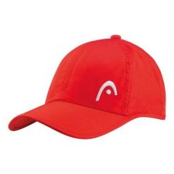 Czapka tenisowa Head Pro Player Cap. Czerwone czapki męskie HEAD, bez wzorów, sportowe. Za 80.00 zł.