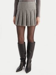 MAX&Co. Spódnica mini Canto 2526106064200 Szary Regular Fit. Szare spódniczki damskie MAX&Co., bez wzorów, z syntetyku, mini. Za 679.99 zł.