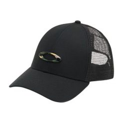 Oakley Czapka Trucker Ellipse Fos900005-02E. Czarne czapki męskie Oakley, bez wzorów. Za 106.99 zł.