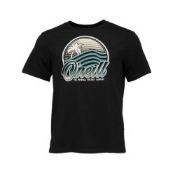 T-shirt męski O'Neill Wave T-shirt z krótkim rękawem. Czarne t-shirty męskie O'neill, m, bez wzorów, bez kołnierzyka. Za 122.00 zł.