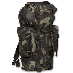 Plecak bushcraft Brandit BW 65L Dark Camo. Brązowe plecaki męskie Brandit, bez wzorów. Za 275.50 zł.