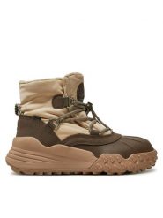 Timberland Botki TB0A29KBEIT1 Beżowy. Brązowe botki damskie Timberland, ze skóry, bez obcasa, na płaskiej podeszwie, bez zapięcia. Za 589.99 zł.