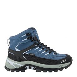 Buty trekkingowe damskie CMP RIGEL 2.0 MID skóra wodoodporne. Niebieskie obuwie trekkingowe damskie CMP. Za 529.99 zł.