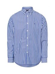 Tommy Hilfiger koszula casual Mężczyźni Regular Fit Bawełna niebieski, M. Niebieskie koszule męskie Tommy Hilfiger, m, bez wzorów, z bawełny, bez kołnierzyka, bez ramiączek. Za 439.95 zł.