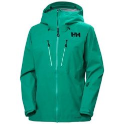 Kurtka damska Helly Hansen Odin Ultimate Infinity. Zielone kurtki damskie Helly Hansen, bez wzorów, bez kaptura. W wyprzedaży za 1,854.00 zł.