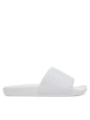 Just Cavalli Klapki 78RA3SZ5 ZSC31 Biały. Białe klapki damskie Just Cavalli, bez wzorów, z tworzywa sztucznego, bez obcasa. Za 259.99 zł.