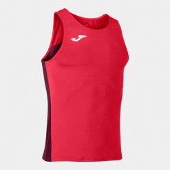 Koszulka do biegania męska Joma R-Winner bez rękawów. Niebieskie t-shirty sportowe męskie Joma, m, z elastanu, bez ramiączek, do biegania. Za 52.99 zł.