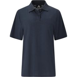 Damska koszulka polo Whistler Vale. Niebieskie bluzki damskie WHISTLER, bez wzorów, bez kołnierzyka, bez ramiączek. Za 172.50 zł.