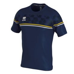 Koszulka Errea diamantis maglia. Niebieskie t-shirty sportowe męskie ERREA, m, bez ramiączek, na fitness i siłownię. W wyprzedaży za 100.00 zł.