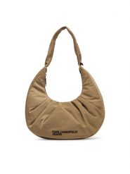 Karl Lagerfeld Jeans Torebka B2W30145 Beżowy. Brązowe torebki klasyczne damskie Karl Lagerfeld Jeans, bez wzorów, z jeansu, bez dodatków. Za 709.99 zł.