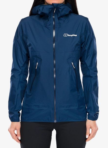 Kurtka przeciwdeszczowa damska Berghaus Rain Motion Jkt Af. Niebieskie kurtki damskie Berghaus, l, bez kaptura. Za 1,033.99 zł.