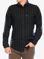 Koszula turystyczna męska Fjallraven Ovik Flannel Shirt. Szare koszule męskie Fjällräven, m, bez wzorów, z bawełny, bez kołnierzyka, bez ramiączek. Za 401.49 zł.