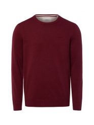 S.Oliver swetry z dzianiny Mężczyźni Bawełna czerwony, L. Czerwone swetry męskie S.Oliver, l, bez wzorów, z bawełny, bez kołnierzyka. Za 179.95 zł.