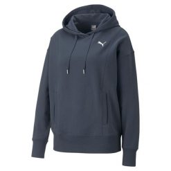 Sweatshirt bluza z kapturem dla kobiet Puma Her TR. Niebieskie bluzy sportowe damskie Puma, m, z bawełny. Za 276.65 zł.