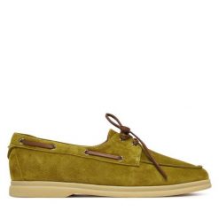 Mokasyny Coccinelle. Zielone mokasyny damskie Coccinelle. Za 889.99 zł.