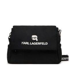 Torba do wózka Karl Lagerfeld Kids. Czarne torebki dziecięce Karl Lagerfeld Kids. Za 821.99 zł.