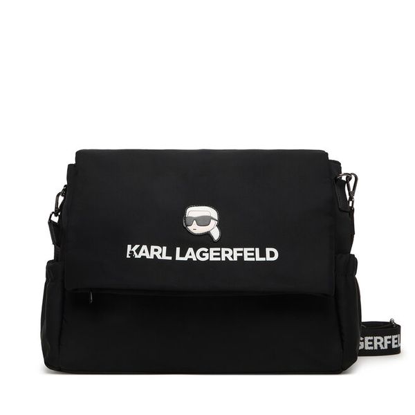 Torba do wózka Karl Lagerfeld Kids. Czarne torebki dziecięce Karl Lagerfeld Kids. Za 821.99 zł.