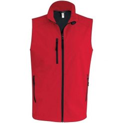 Kurtka puchowa bez rękawów Kariban Softshell. Czerwone kurtki softshell damskie KARIBAN, m, bez wzorów, z elastanu, bez kaptura. Za 193.00 zł.