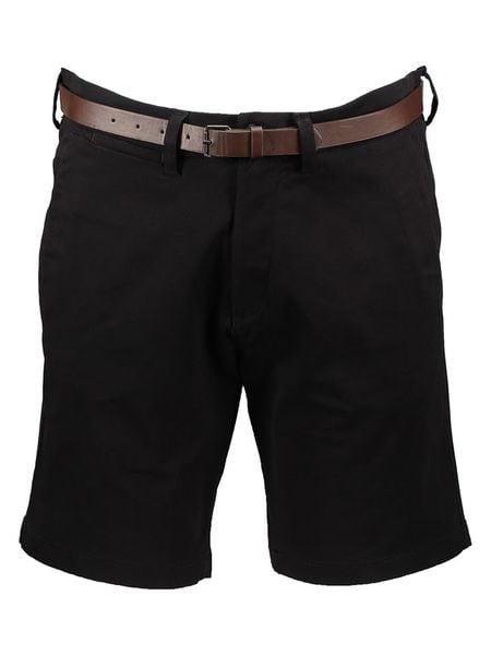 Jack & Jones Szorty "Pstadam" w kolorze czarnym rozmiar: M. Czarne szorty męskie Jack & Jones, bez wzorów, ze skóry. Za 65.69 zł.