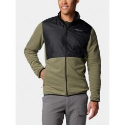 Bluza Polarowa Męska Columbia Basin Butte II. Czarne bluzy bez kaptura męskie Columbia, m, z polaru. Za 299.00 zł.