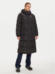 Tommy Jeans Kurtka puchowa Alaska DW0DW18860 Czarny Regular Fit. Czarne kurtki damskie Tommy Jeans, l, bez wzorów, z jeansu, bez kaptura. Za 1,119.00 zł.