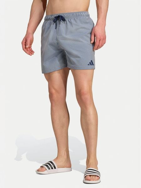 Adidas Szorty kąpielowe Seersucker Stripy JX2674 Granatowy Regular Fit. Niebieskie szorty sportowe męskie Adidas, m, z syntetyku, żeglarskie. Za 133.99 zł.