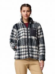 Columbia Kurtka polarowa w kolorze czarnym rozmiar: XS. Czarne kurtki damskie Columbia, xs, bez wzorów, z polaru, bez kaptura. Za 224.95 zł.
