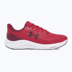 Buty do biegania męskie Under Armour Charged Pursuit 4cardinal. Czerwone obuwie do biegania damskie Under Armour. Za 189.99 zł.