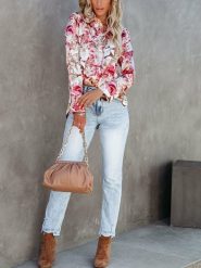 Milan Kiss Bluzka ze wzorem rozmiar: L. Bluzki damskie Milan Kiss, l, bez wzorów, bez kołnierzyka, bez ramiączek. Za 152.99 zł.