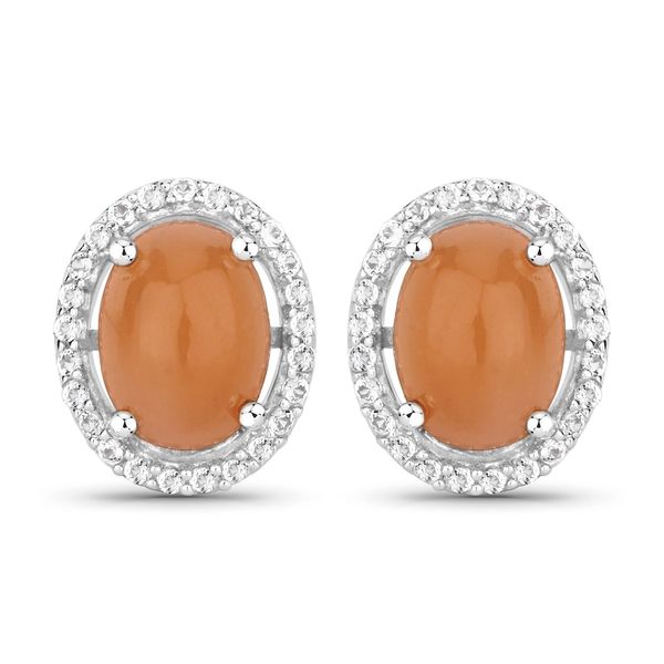 Rafaela Donata Kolczyki Srebro wysokiej próby Srebrny 1 ct Damski. Szare kolczyki damskie Rafaela Donata, z kamieniem księżycowym, srebrne, na sztyftcie. Za 479.99 zł.