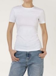 COTONELLA Koszulka w kolorze białym rozmiar: XL. Białe t-shirty damskie Cotonella, xl, bez wzorów, bez kołnierzyka. Za 53.54 zł.