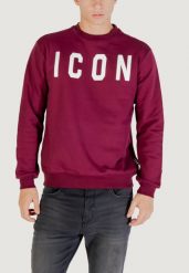 Bluza Mężczyzna ICON. Czerwone bluzy bez kaptura męskie ICON, m, z bawełny. Za 226.70 zł.
